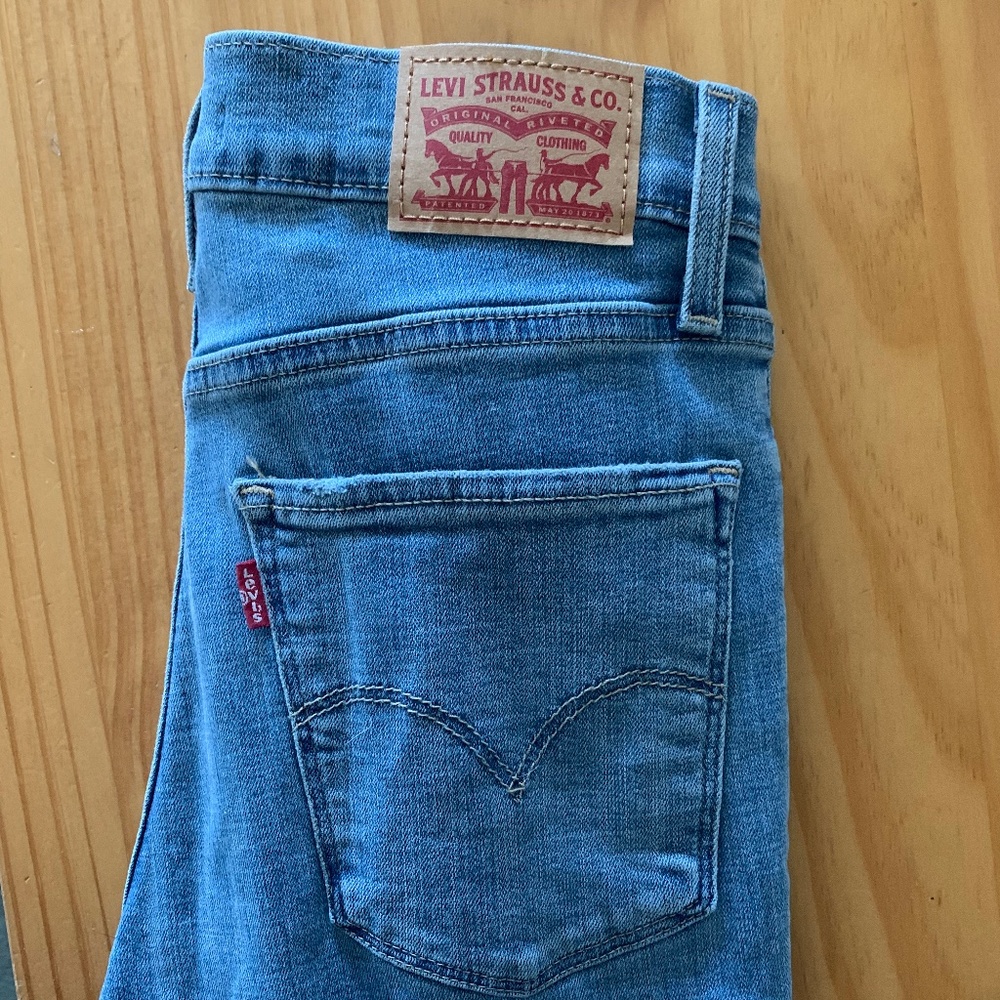 Levi 724 High Rise Straight Jean